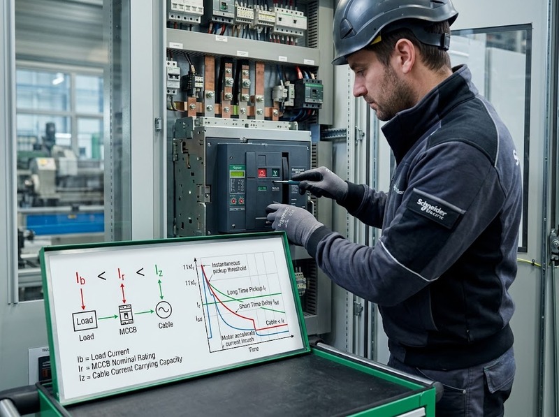 Cách chọn MCCB cho tải có dòng khởi động lớn